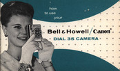 Bell and Howell Canon DIAL 35 How To Use Manual