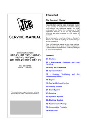 jcb 205T Service Manual