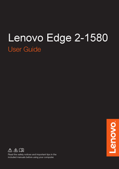 Lenovo Edge 2-1580 User Manual