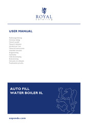 Royal Catering RCWK-8L-AUT User Manual