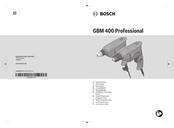 Bosch Professional GBM 400 Original Instructions Manual