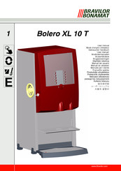 BRAVILOR BONAMAT Bolero XL 10 T User Manual