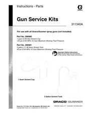 Graco 296981 Instructions-Parts List Manual