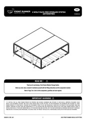 Front Runner SSWO010 Manual