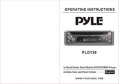 Pyle PLD139 Operating Instructions Manual