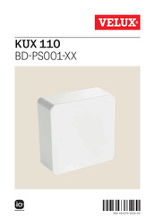 Velux KUX 110 Manual
