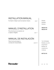 Thermador MST301HS Installation Manual