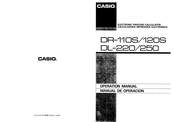 Casio DL-220 Operation Manual