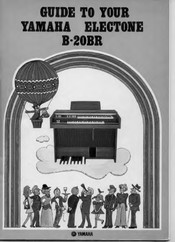 Yamaha Electone B-20BR Manual