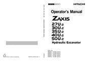 Hitachi ZAXIS 35U-2 Operator's Manual