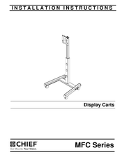 CHIEF MFC Series Installation Instructions Manual