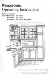 Panasonic NNE766 - MICROWAVE Operating Instructions Manual