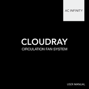 AC Infinity CLOURDRAY Series User Manual