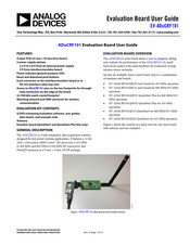 Analog Devices EV-ADUCRF101 User Manual