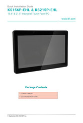 DFI KS215P-EHL Quick Installation Manual