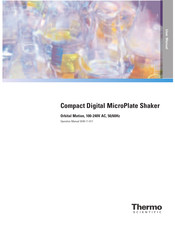 Thermo Scientific Compact Digital MicroPlate Shaker Operation Manual