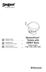 Dometic SeaLand MasterFlush 7220 Installation Manual