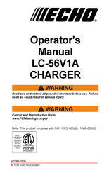 Echo LC-56V1A Operator's Manual