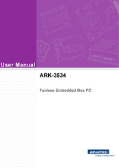 Advantech ARK-3534 User Manual