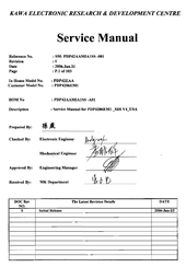 Akai PDP4206EM1 Service Manual