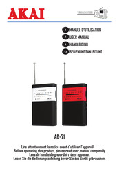 Akai AR-71 User Manual