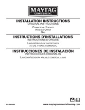 Maytag MLG22PRTKW Installation Instructions Manual