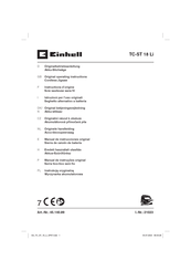 EINHELL TC-ST 18 Li Operating Instructions Manual