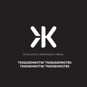 Knightsbridge TNXQUADMWSTBK Installation & Maintenance Manual