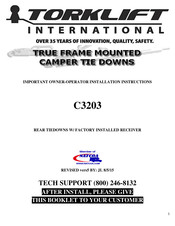 Torklift C3203 Installation Instructions Manual