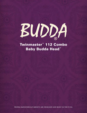 Peavey Budda Twinmaster 112 Combo Baby Budda Head Manual