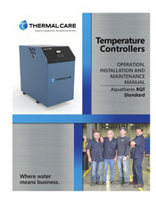 Thermal Care Aquatherm RQT Standard Operation, Installation, And Maintenance Manual
