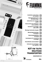 Fiamma 98655Z018 Installation Instructions Manual