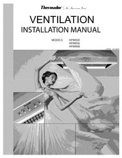 Thermador HPWB30FS/01 Installation Manual