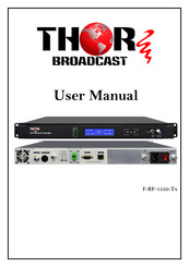 Thor Broadcast F-RF-1550-Tx User Manual