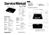Technics SL-J110R Service Manual