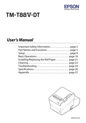 Epson TM-T88V-DT-542 User Manual
