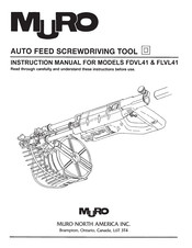MURO FDVL41 Instruction Manual