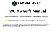 Timberwolf TW-C12 Owner's Manual