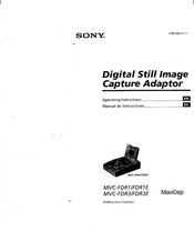 Sony MVC-FDR3E Operating Instructions Manual