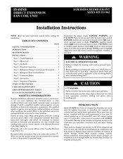 Payne PF4MNB Installation Instructions Manual