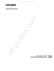 EUCHNER CES-AH-C03-AH-SM Operating Instructions Manual