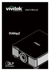 Vivitek DU6693Z-WH User Manual