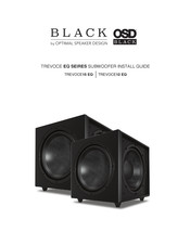 Optimal Speaker Design Black TreVoce12 EQ DSP Install Manual