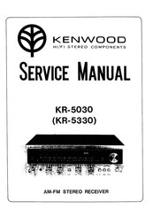 Kenwood KR-5030 Service Manual