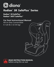 Diono Radian 3R SafePlus Series Instruction Manual