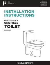 fine fixtures MOTB10W Installation Instructions Manual