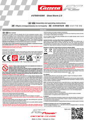 Carrera RC Glow Storm 2.0 Assembly And Operating Instructions Manual