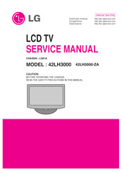LG 42LH3000-ZA Service Manual