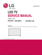 LG 32LJ59 U Series Service Manual