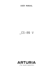 Arturia CS-80V User Manual